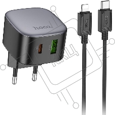 Сетевое зарядное устройство HOCO (6942007617468) CS32Aia 1USB+1USB-C 3.0A PD 20W+QC3.0