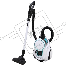 Пылесос Bosch BGS41HYG1 белый, 550 Вт, уборка сухая, пылесборник контейнер, 2.4 л