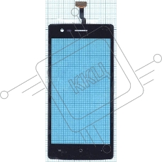 Сенсорное стекло (тачскрин) для OPPO Neo 5 (2015), черное