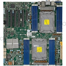Материнская плата SuperMicro X12DAI-N6, LGA 4189, Intel C621A, 16xDDR4, 8xSATA, 2xM.2, 5xPCI-E 4.0 x16, 1xPCI-E 4.0 x8, 1xVGA, 2x 1Gb LAN, 4xUSB-A 3.2 Gen 1, 1xUSB-A 3.2 Gen 2, E-ATX