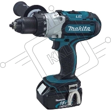 Дрель Makita DDF451RFE аккумуляторная DDF451RFE 18В,2х3Ач Li-ion,БЗП-13мм,0-300\600\1700об\м,80\40Нм,2.1кг,чем
