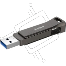 Флешка USB Dahua P629 (DHI-USB-P629-32-128 Gb), 128 Gb, USB Type-A/USB Type-C USB 3.2, R/W 150/100, черный