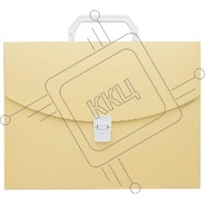 Портфель Бюрократ Pastel PASTPP01YEL 1 отдел. A4 пластик 0.7мм желтый
