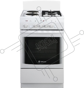 Газовая плита с электрической духовкой (506022.03гэ (щ)ЧР-030) Deluxe