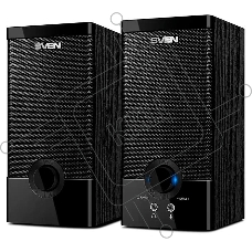 Колонки Sven SPS-603 черный USB-порт ПК, ноутбука или адаптер 5V DC