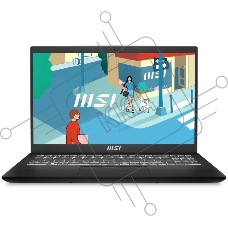 Ноутбук MSI Modern 15 H B13M черный Intel Core i5 13420H 2100MHz/15.6
