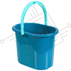 Ведро HAUSMANN HM-1083 для мытья полов 10л, зеленый