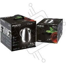Чайник электрический Red Solution RK-M172 1.7л. 2100Вт нержавеющая сталь корпус: нерж.сталь/пластик