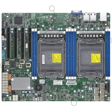 Серверная материнская плата Supermicro X12DPL-I6-B, сокет LGA4189, Intel C621A, DDR4 ECC, 8xDDR4, 4xPCIe 4.0 x16, 2xM.2, SATA, 2xRJ-45, ASPEED AST2600, ATX