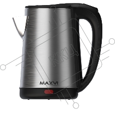 Чайник электрический MAXVI KE1822S silver-black