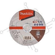 Диск абразивный отрезной для стали/нержавеющей стали плоский Makita WA60T, 125х1,2х22,23