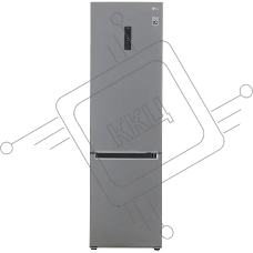 Холодильник LG GC-B509MLWM серый двухкамерный 277/107л морозилка снизу