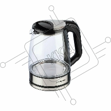 Чайник электрический Матрена MA-155 2,2л, стекло, черный (105230)