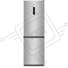 Холодильник Gorenje NRK619FAS4 серый двухкамерный 207/93л морозилка снизу, No Frost