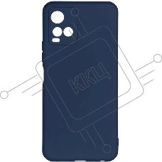 Чехол (клип-кейс) DF vCase-06, для Vivo Y21/Y33s, синий vcase-06 (blue)