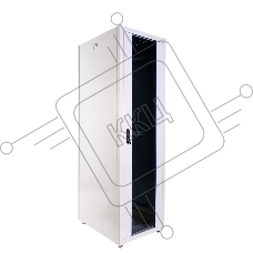 Шкаф коммутационный ЦМО (ШТК-Э-42.8.8-13АА) напольный 42U 800x800мм пер.дв.стекл металл 2 бок.пан. 710кг серый 715мм 105кг