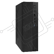 Компьютерный корпус Desktop ExeGate MI-301U-250 (mATX/mini-ITX, 1U-F250S 4см, 1*USB+1*USB 3.0, аудио, черный)