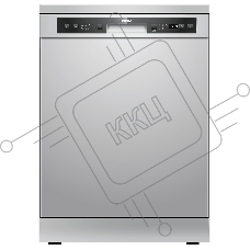 Посудомоечная машина BBK 60-DW120D, серебристый, 59.8 см, 12 компл., сушка конденсационная, 49 дБ, класс A++
