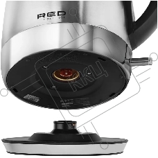 Чайник электрический Red Solution RK-M1721 1.7л. 2200Вт серебристый корпус: металл