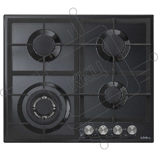 Газовая варочная поверхность Korting HG 665 CTN, 4 конфорки, эмалированный металл, 8300 Вт