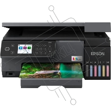 МФУ струйный Epson EcoTank L8100 (C11CK94***), A4, цветной, печ. до 8 стр/мин., 5760 x 1440 dpi (печ.), 1200x4800dpi (скан.), USB, Wi-Fi