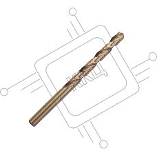 Сверло PATRIOT EXPERT по металлу, Р6М5К5, 8,0 мм, упаковка 5шт