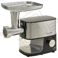 Мясорубка электрическая DELTA LUX DE-602MS черная нерж, НАСАДКА ДЛЯ ТОМАТА, 3600Вт (4)