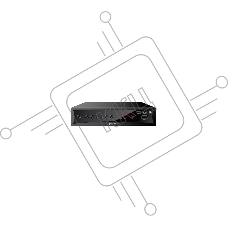 Приставка Perfeo (PF-A4413) CONSUL DVB-T2/C для цифр.TV, Wi-Fi, IPTV, HDMI, 2 USB, DolbyDigital, пульт ДУ