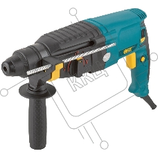 Перфоратор FIT AH-800 800 Вт, 0-900 об/мин, 0-4000 уд/мин, 3.0 Дж, 3 реж., SDS-plus, реверс, 2.8 кг, кейс