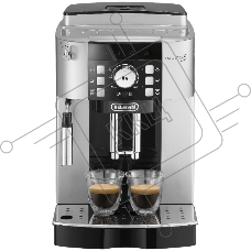 Кофемашина автоматическая DeLonghi ECAM 21.117.SB серебристый/черный, исп. кофе - зерновой/молотый, 1.8 л, 1450 Вт, 15 Бар.