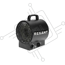 Пушка тепловая электрическая Rexant 60-0037 круглая, прямоугольная подставка, ТЭН, 3кВт