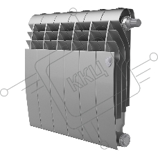 Радиатор Royal Thermo BiLiner 350 Silver Satin VR80 - 6 секц.