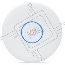 Точка доступа Wi-Fi Ubiquiti UniFi 7 AP Pro XGS 2,4+5+6 ГГц, Wi-Fi 7, 4х4 MU-MIMO, 802.3bt, 1х 10G RJ45