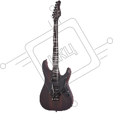 Электрогитара SCHECTER [SUN VALLEY SUPER SHREDDER EXOTIC ZIRICOTE ZIR] электрогитара 6-струнная, корпус: черная лимба с топом из цирикота, гриф: венге, накладка: черное дерево, 24 лада, цвет: Ziricot (ZIR)