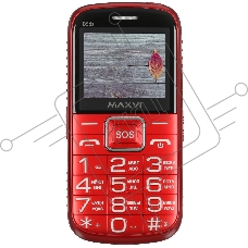 Мобильный телефон Maxvi B5ds красный