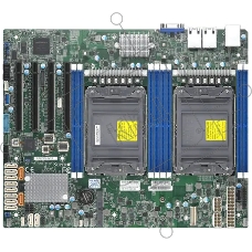 Серверная материнская плата Supermicro X12DPL-NT6-B, сокет LGA4189, Intel C621A, DDR4 ECC, 8xDDR4, 4xPCIe 4.0 x16, 2xM.2, 12xSATA, 2xRJ-45, ASPEED AST2600, ATX