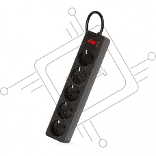 Сетевой фильтр SMARTBUY (SBSP-30-K) - 5 роз х 3 м - черный