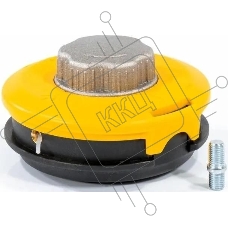 Катушка Denzel 96322 тримм. полуавтомат. легкая заправка лески гайка m10x1.25 винт m10-m10 алюм.кн