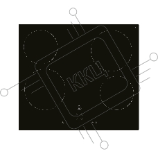 Варочная поверхность LEX EVH 640B BL