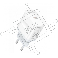 Сетевое зарядное устройство BOROFONE (6941991121357) BA99A СЗУ 1Type-C 3.0A PD 20W, белый