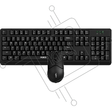 Комплект клавиатура+мышь Rapoo X1500 беспроводной, USB, 1200 DPI, чёрный