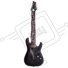 Электрогитара SCHECTER [DAMIEN PLATINUM-9 SBK] электрогитара 9-струнная, корпус: красное дерево, гриф: клен, накладка: палисандр, 24 лада, цвет: Satin Black (SBK)