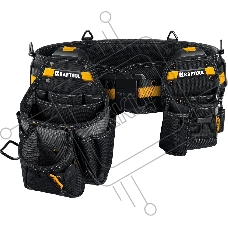 Набор KRAFTOOL KBS-3 в комплекте: пояс монтажника, большая сумка, малая сумка, пояс монтажника (38762)