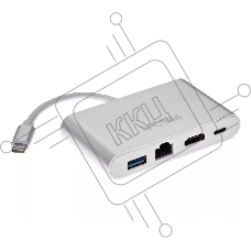 Кабель-адаптер USB3.1 Type-CM-->HDMI+USB3.0+RJ45+PD charging VCOM <CU455> Кабель-адаптер USB3.1 Type-CM-->HDMI+USB3.0+RJ45+PD charging VCOM <CU455>