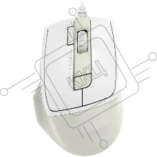 Мышь проводная A4Tech Fstyler FM45S Air бежевый, 2400 dpi, USB, кнопки - 7
