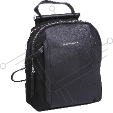 Рюкзак женский Piquadro Lyra CA5566W92T/N черный ткань/натур.кожа
