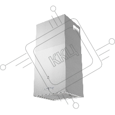 Вытяжка кухонная декоративная LEX Mono 400 нержавеющая сталь, управление кнопочное (1 мотор)