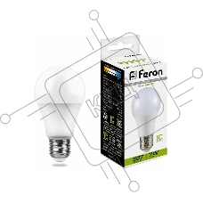 Лампа светодиодная FERON LB-91 (25445) 7W 230V E27 4000K A60