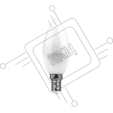 Лампа светодиодная FERON LB-570 (25798) 9W 230V E14 2700K