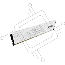 Оперативная память XPG Gammix D35, DDR4, 32GB, 3200MHz, CL16, UDIMM, с радиатором, белый